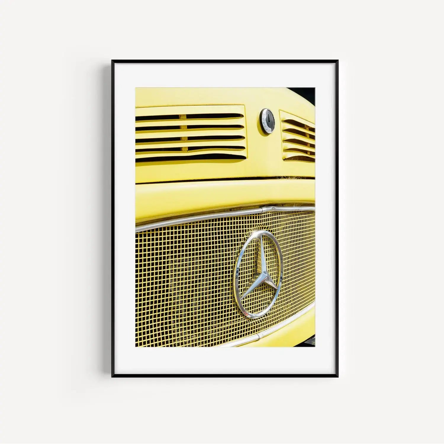 #ad, Perisher street photography print in frame.