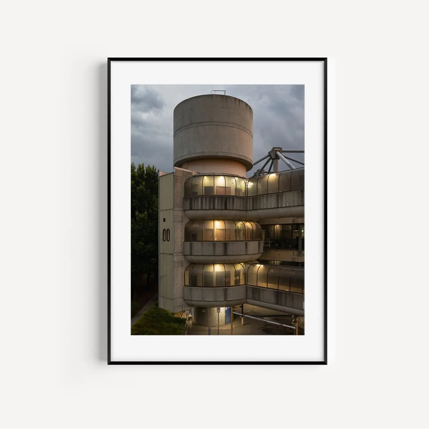 Callam Offices, Canberra architecture photography print in frame.