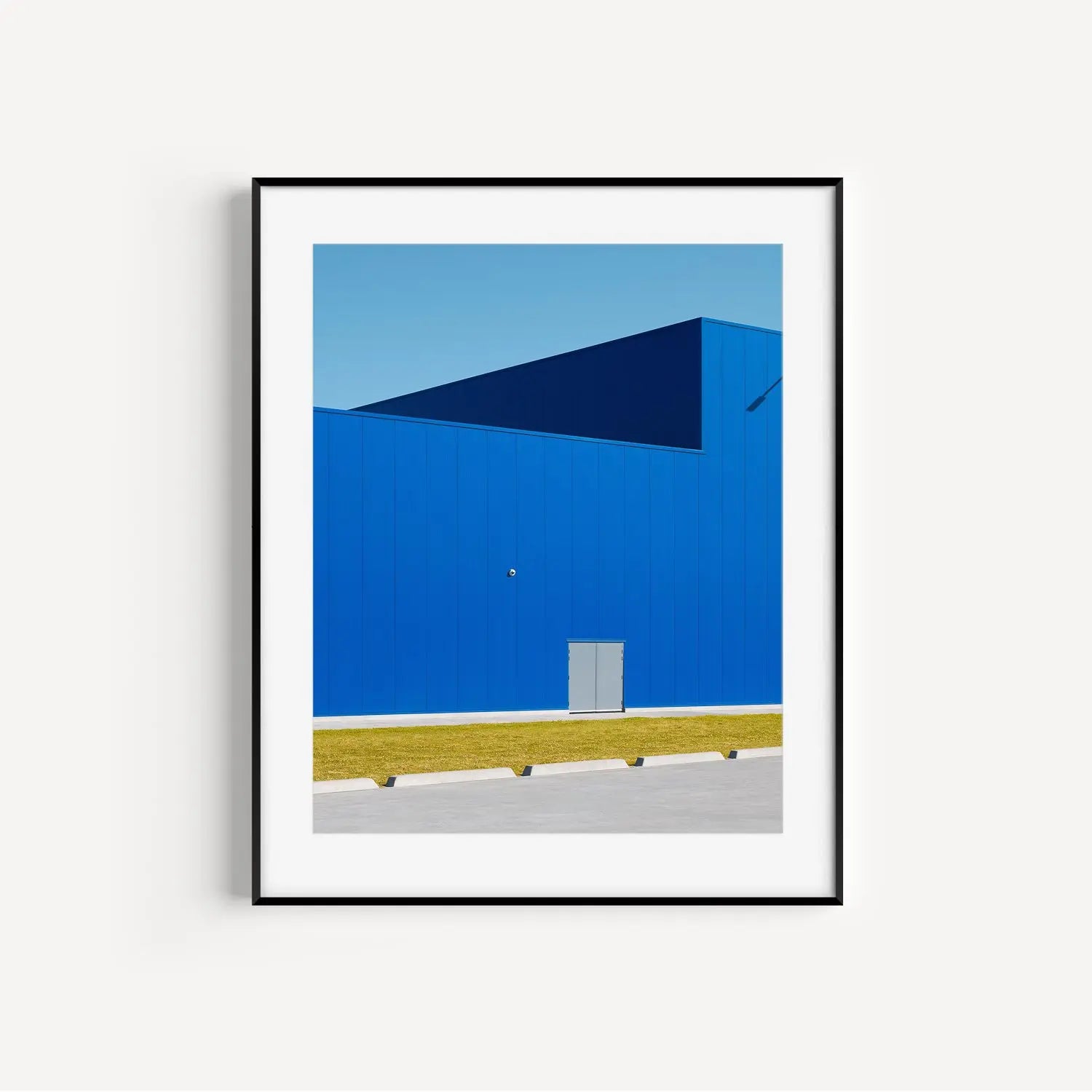 Hej!, Canberra minimalist photography print in frame.