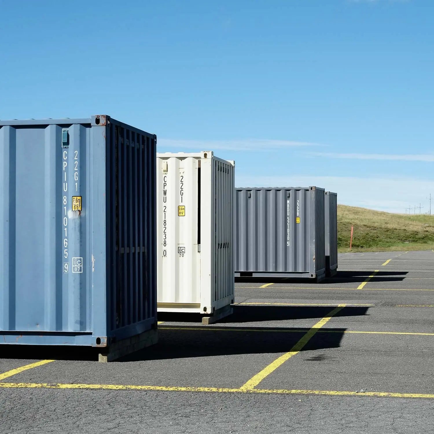 Smiggins Containers, New South Wales street photography print preview, full image.